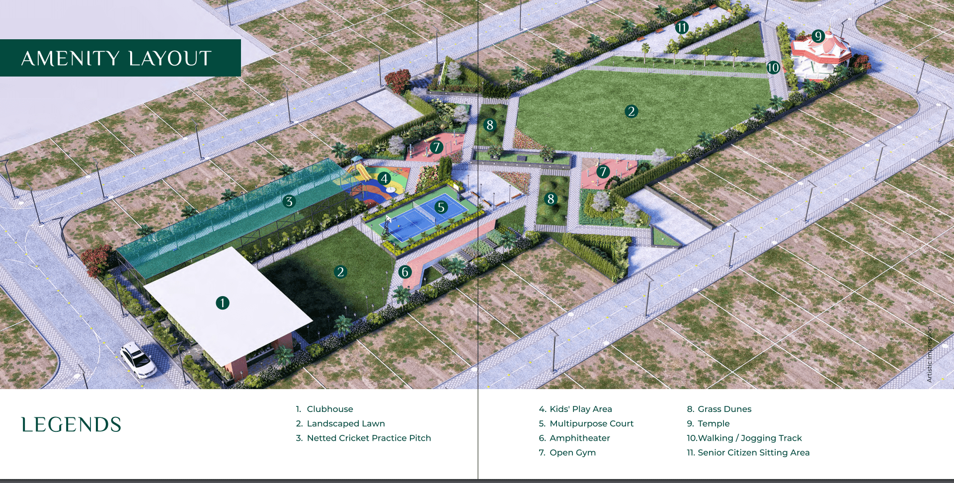 Amenity Layout